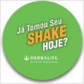 Boton Já Tomou Seu Shake Hoje Verde